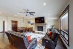 Spacious living room